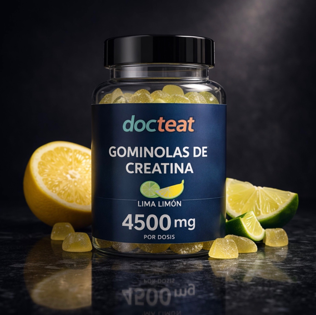 Docteat Creatine Gummies Lemon-Lime